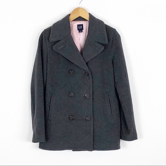 GAP | Double Breasted Pea Coat Jacket - Picture 4 of 4